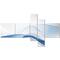 Designart - 3D Wave of Water Splash - Abstract Canvas art print